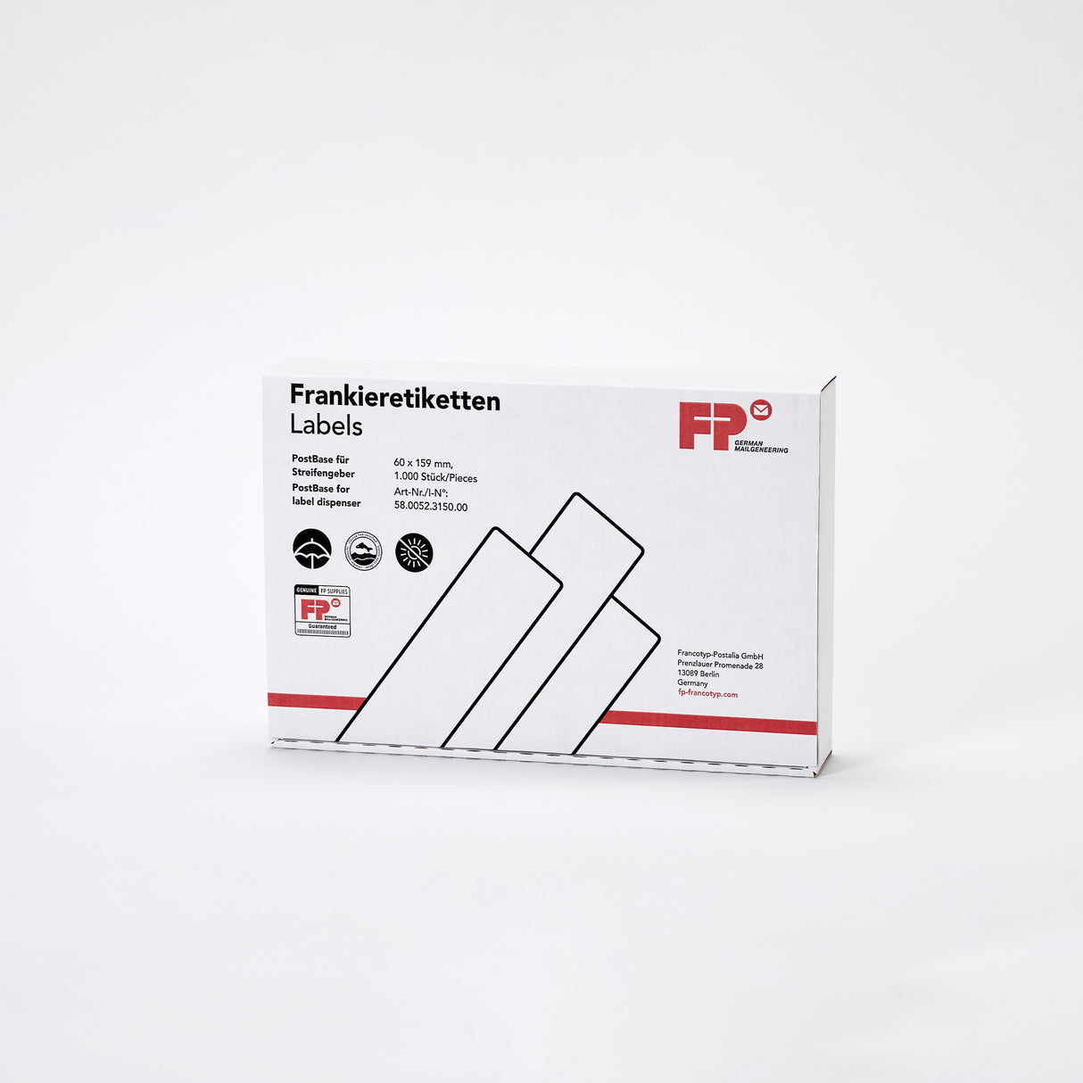 PostBase Classic Frankeeretiketten (medium)