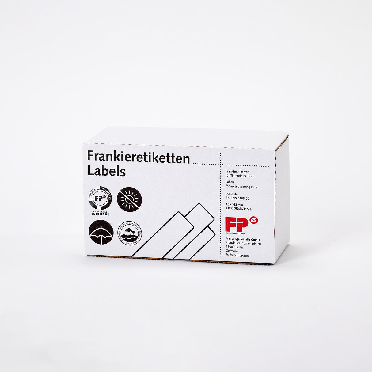 Frankeeretiketten PostBase Mini